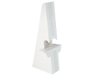 10" White 24 Pt. Double-Wing Self-Stick Easels