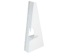 15" White 36 Pt. Single-Wing Self-Stick Easels