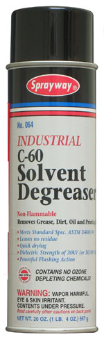 C-60 Solvent Degreaser Spray